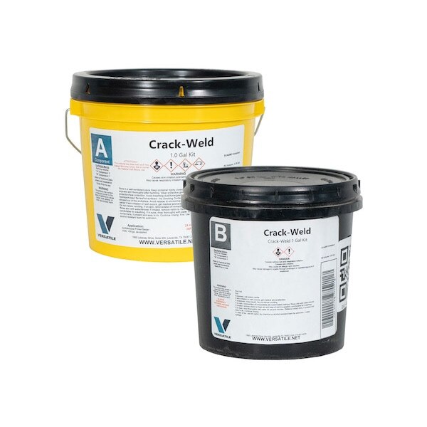 Crack Weld A & B Component buckets